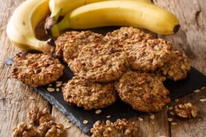 Banana and Oat biscuit